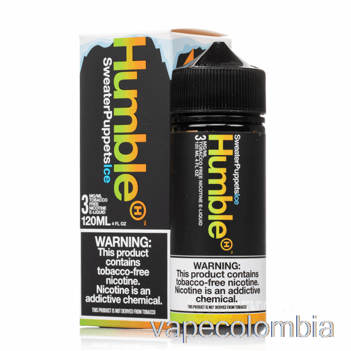 Kit Completo De Vapeo Ice Sweater Puppets - Humilde Juice Co. - 120ml 3mg